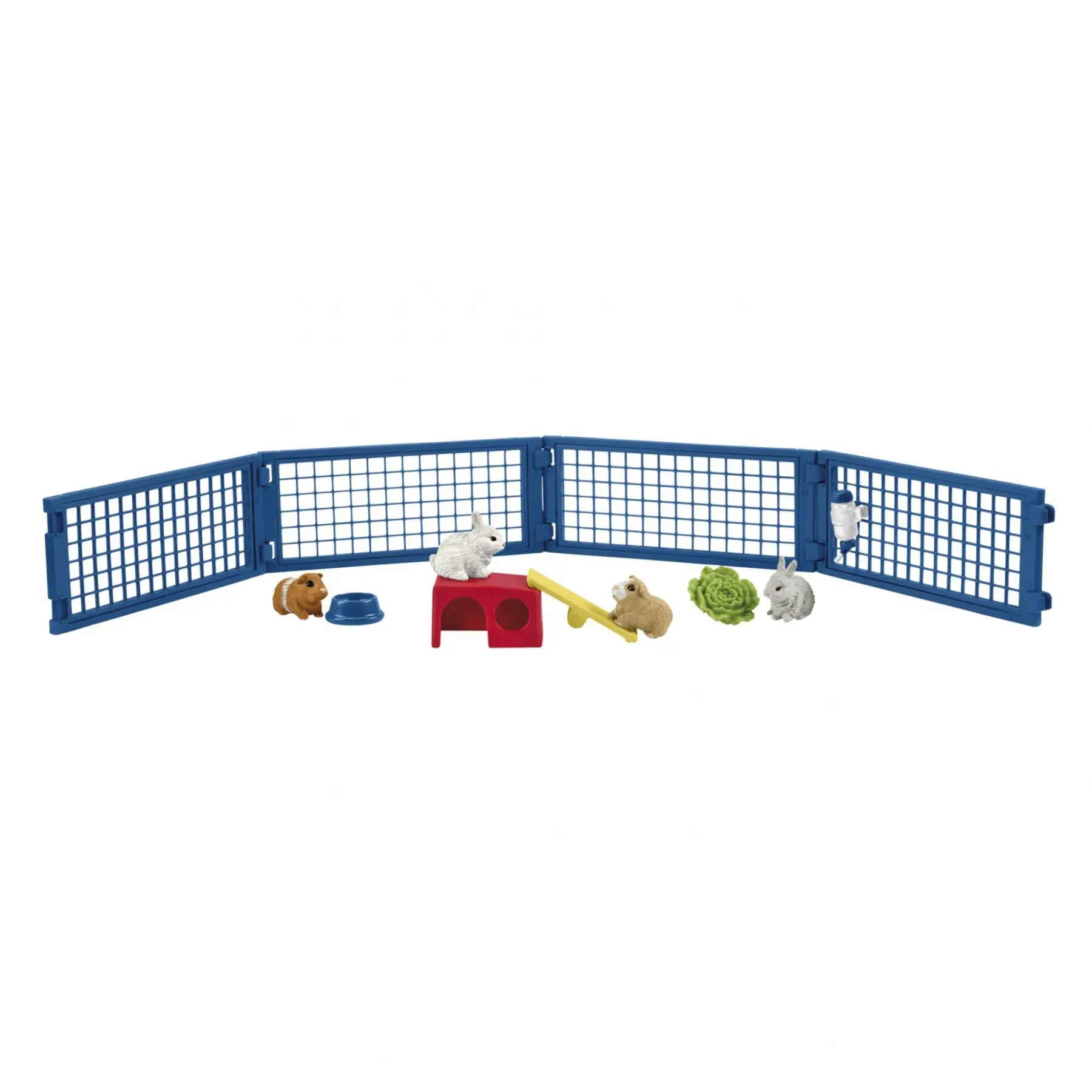 SCHLEICH RABBIT AND GUINEA PIG HUTCH