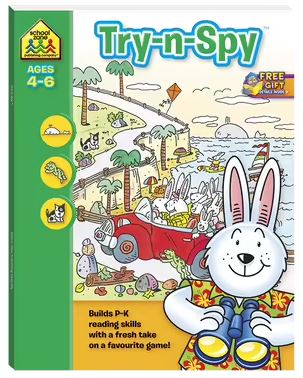 SCHOOL ZONE TRY N SPY ACTIVITY WORKBOOK