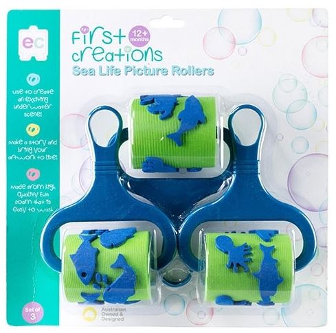 SEA LIFE ROLLERS SET OF 3