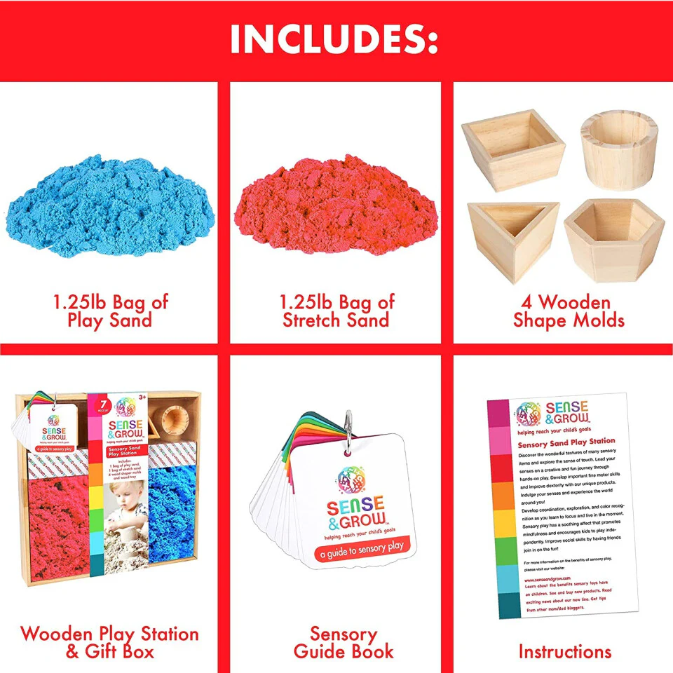 SENSE & GROW - SENSORY SAND PLAY STATION - Image 4