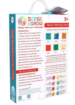 SENSORY TEXTURED MATCHING GAME - Image 2