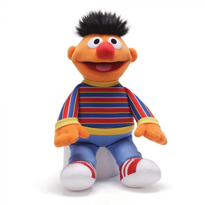 SESAME STREET ERNIE PLUSH 24CM