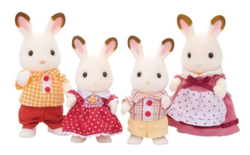 SYLVANIAN FAMILIES - CHOCOLATE RABBIT FAMILY - Image 2