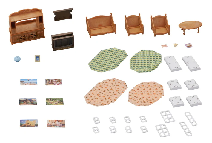 SYLVANIAN FAMILIES - COMFY LIVING ROOM SET - Image 3