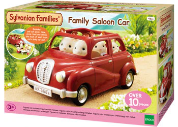 SYLVANIAN FAMILIES - FAMILY SALOON CAR - RED
