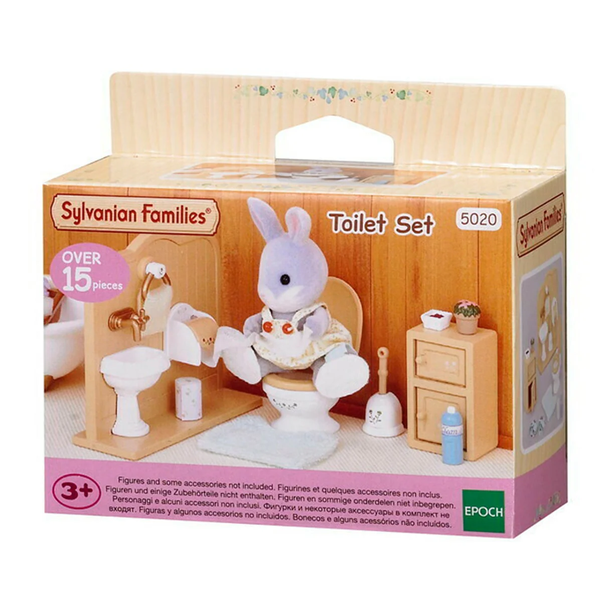 SYLVANIAN FAMILIES - TOILET SET
