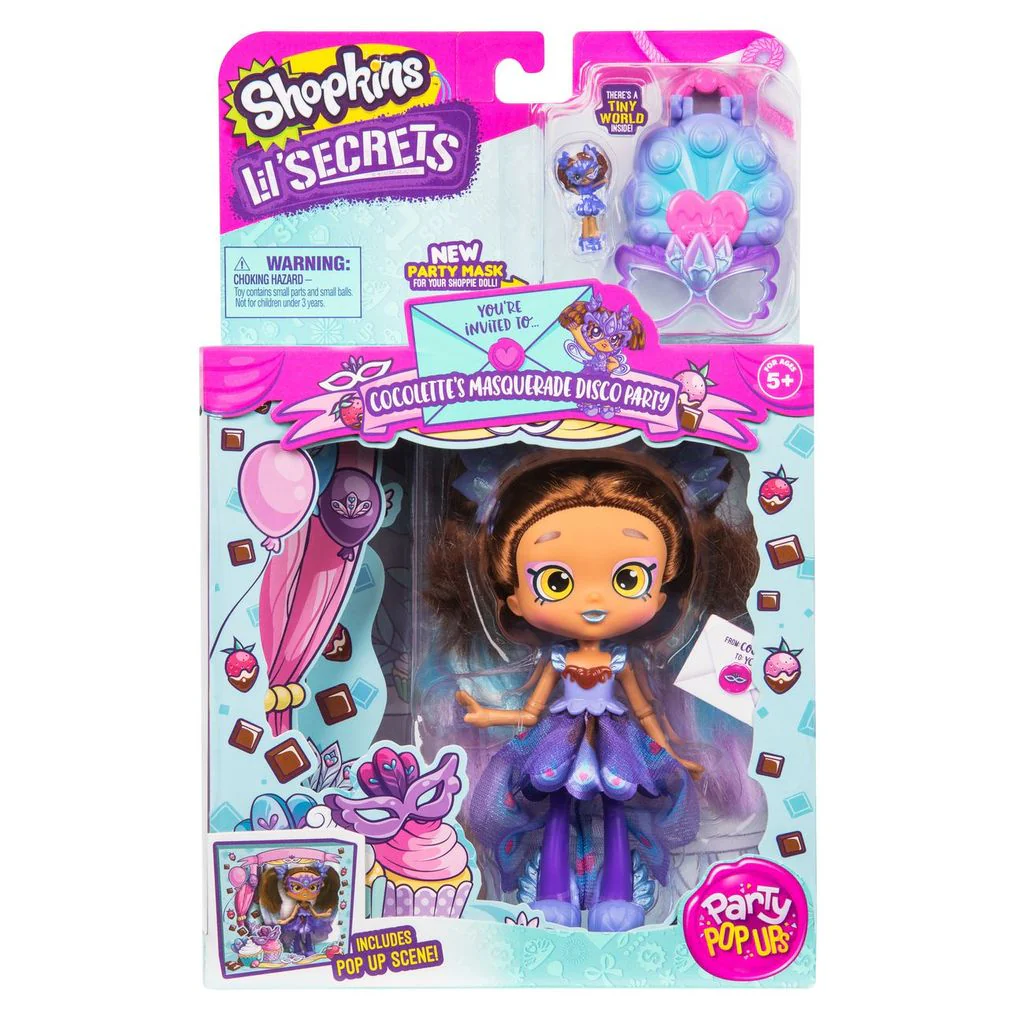 SHOPKINS LITTLE SECRETS - COCOLETTES MASQUERADE DISCO PARTY - Image 2