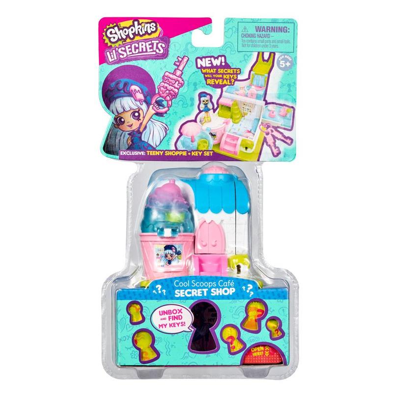 SHOPKINS LITTLE SECRETS MINI PLAYSET - COOL SCOOPS CAFE - Image 2
