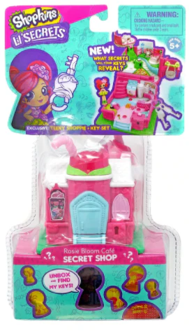 SHOPKINS LITTLE SECRETS MINI PLAYSET - ROSIE BLOOM CAFE - Image 3