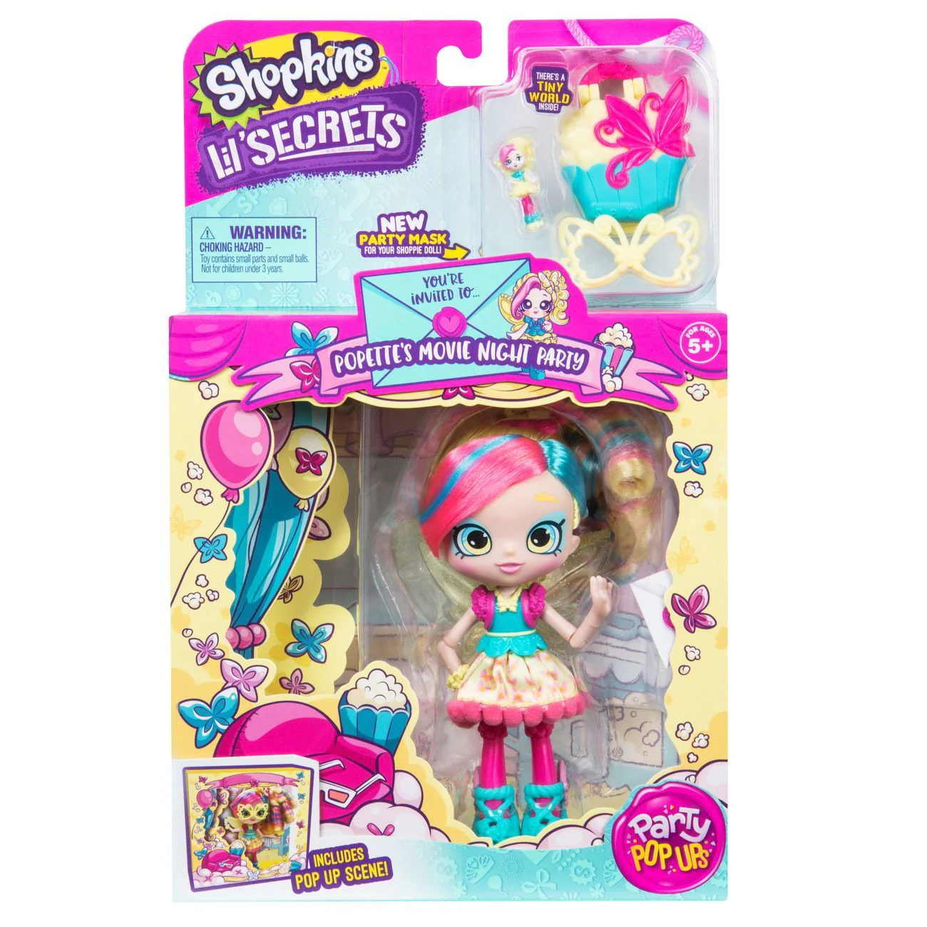SHOPKINS LITTLE SECRETS - POPETTES MOVIE NIGHT PARTY - Image 2