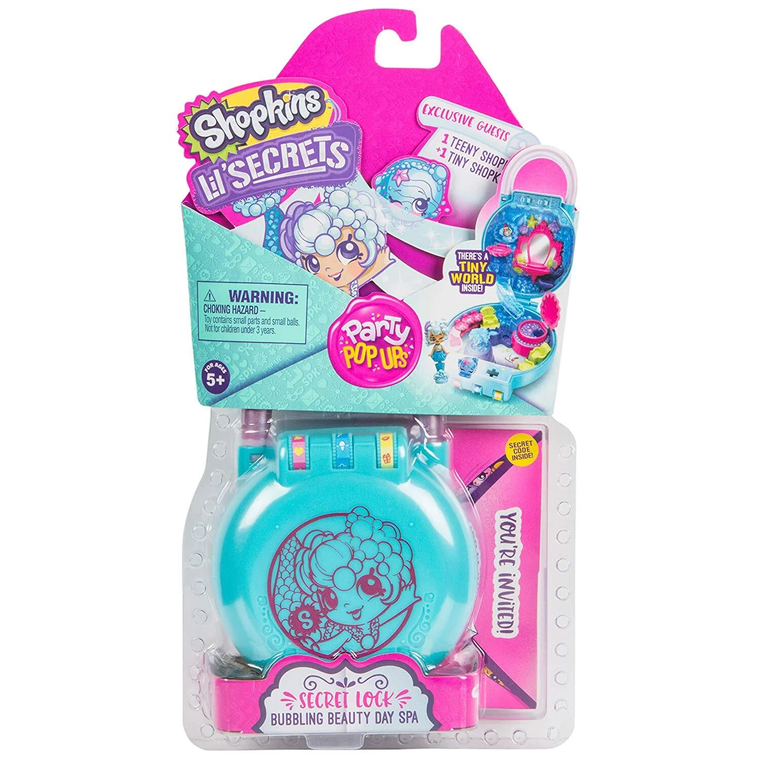 SHOPKINS LS S2 W1 MINI SECRETS PLAYSET