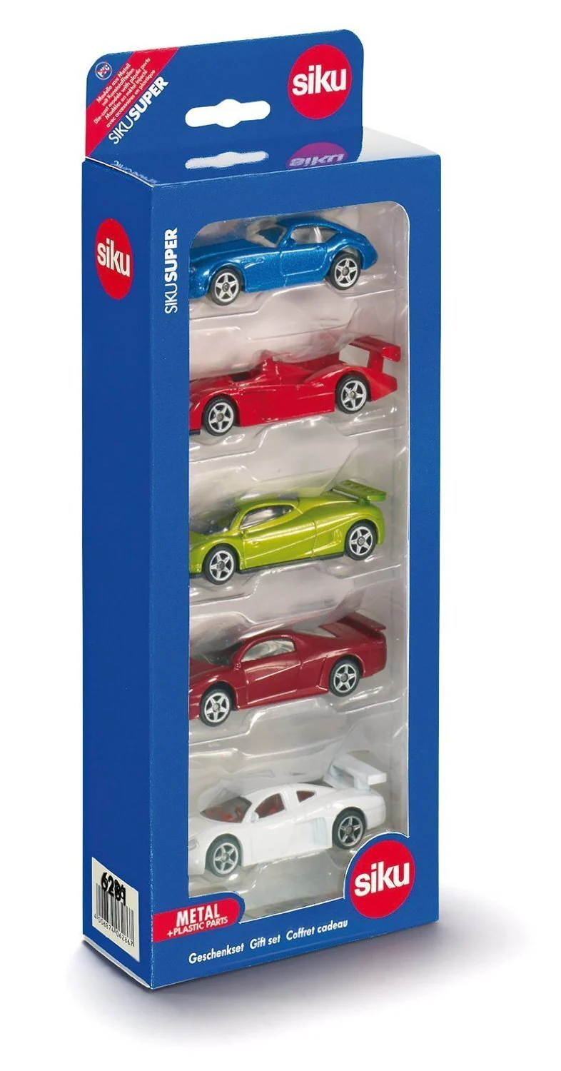 SIKU - 5 PACK SUPER CARS GIFT SET
