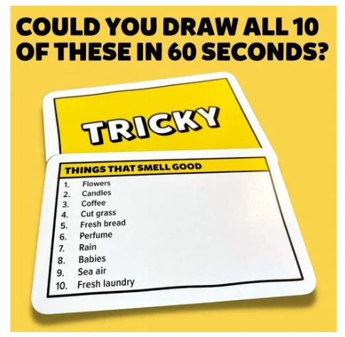 SIX SECOND SCRIBBLES - CARD GAME - Image 2