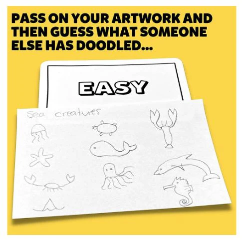 SIX SECOND SCRIBBLES - CARD GAME - Image 3