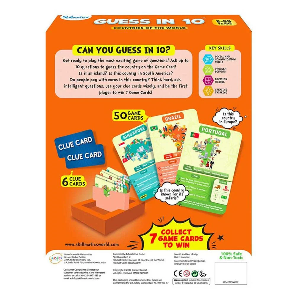SKILLMATICS - GUESS IN 10 - COUNTRIES OF THE WORLD - Image 3