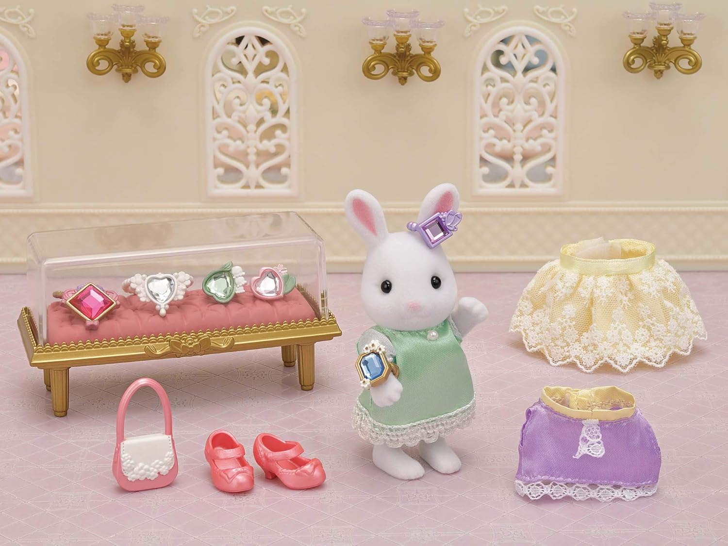 SYLVANIAN FAMILIES - FASHION PLAY SET - JEWELS & GEMS - Image 3