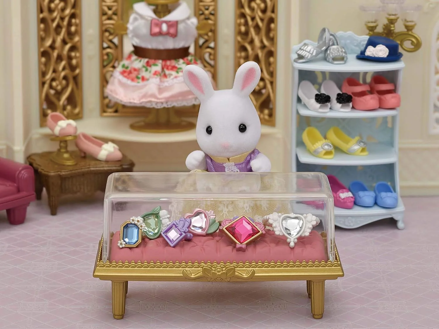 SYLVANIAN FAMILIES - FASHION PLAY SET - JEWELS & GEMS - Image 4