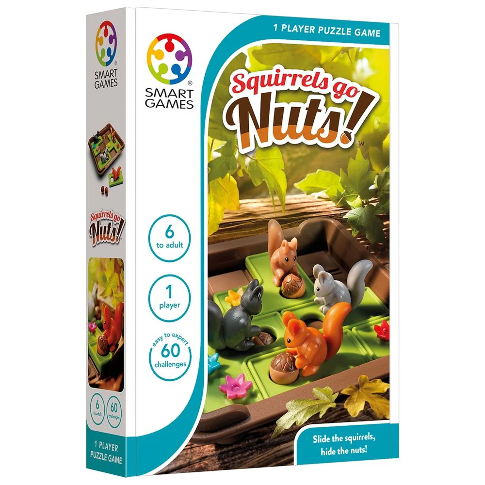 SMART GAMES SQUIRRELS GO NUTS! PUZZLE GAME