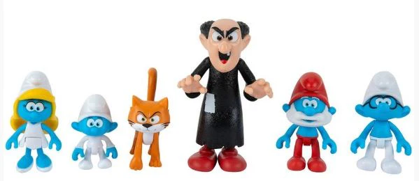 SMURF VS GARGAMEL 6 FIGURE MULTIPACK - Image 2