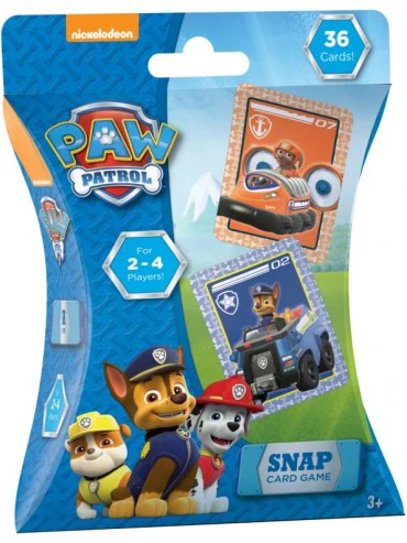 SNAP CARD GAME PAW PATROL