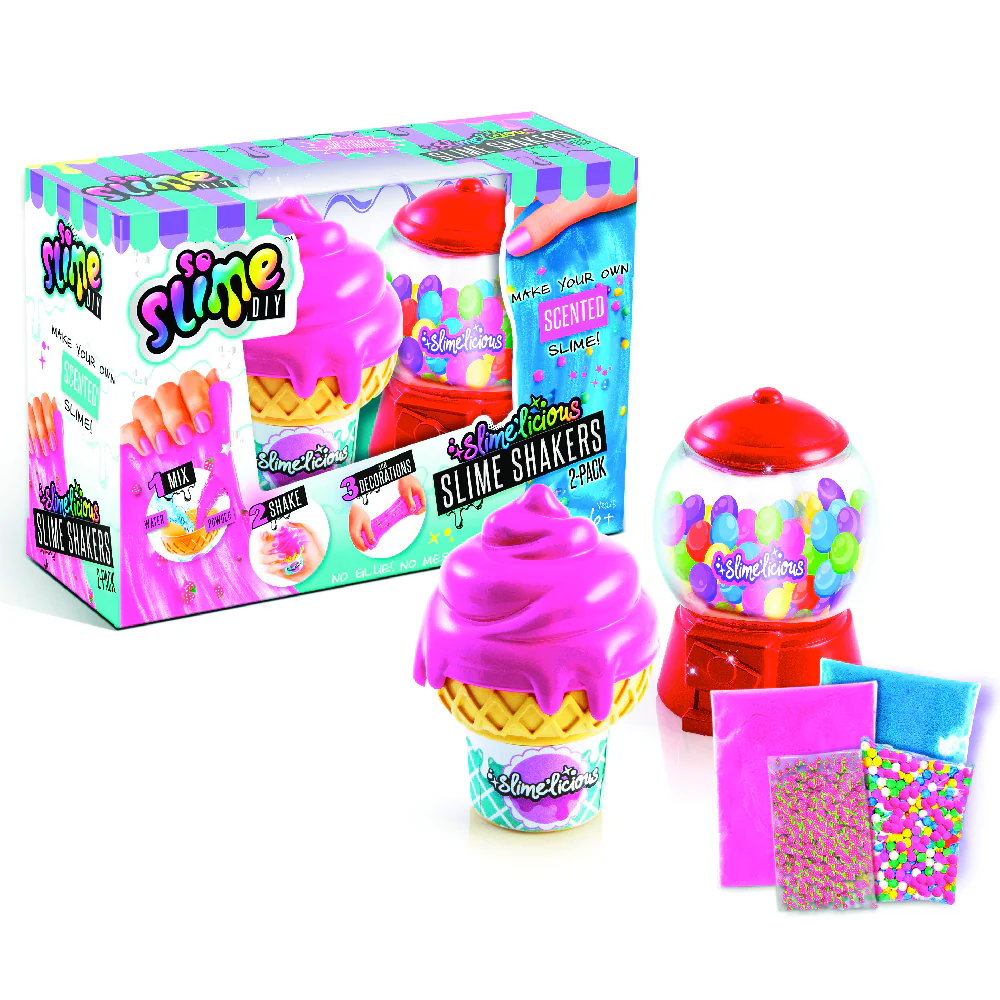 SO SLIME - SLIMELICIOUS DIY SLIME SHAKERS 2 PACK ASSORTMENT - Image 3