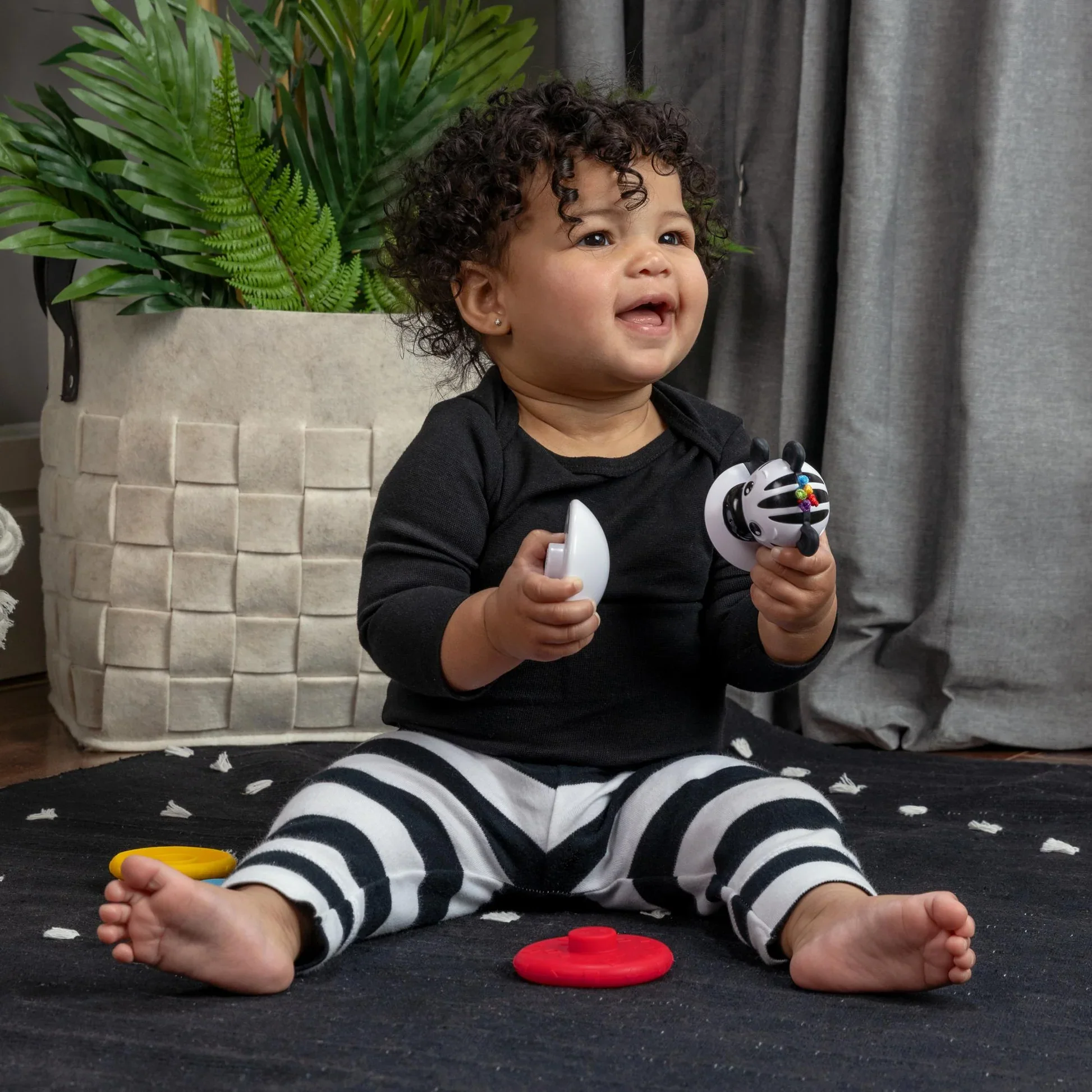 BABY EINSTEIN STACK & WOBBLE ZEN TEETHER TOY - Image 5