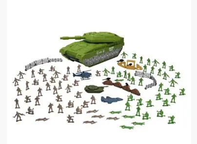 SOLDIER FORCE TANK MISSION BUCKET WITH SOLDIERS 100 PC - Image 2