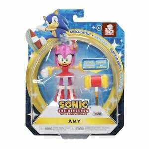 SONIC THE HEDGEHOG 4” ARTICULATED FIGURE - AMY