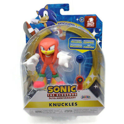 SONIC THE HEDGEHOG 4” ARTICULATED FIGURE - KNUCKLES
