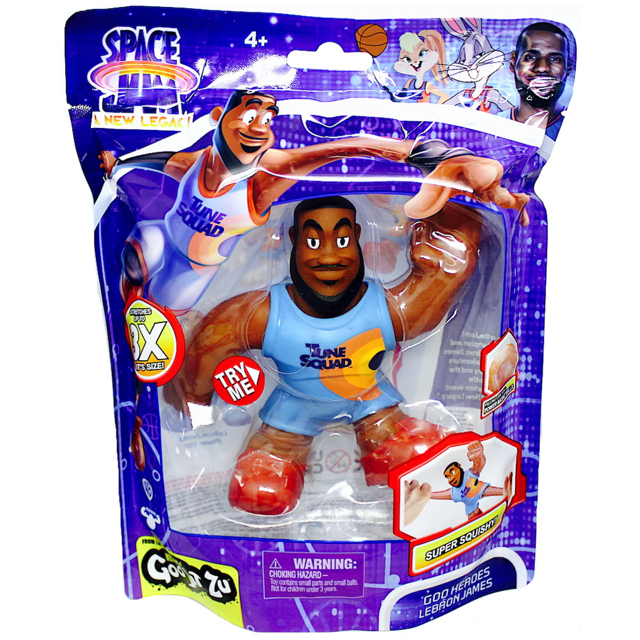 Space Jam: A New Legacy - Super Stretchy Hero Goo Jit Zu - Lebron James