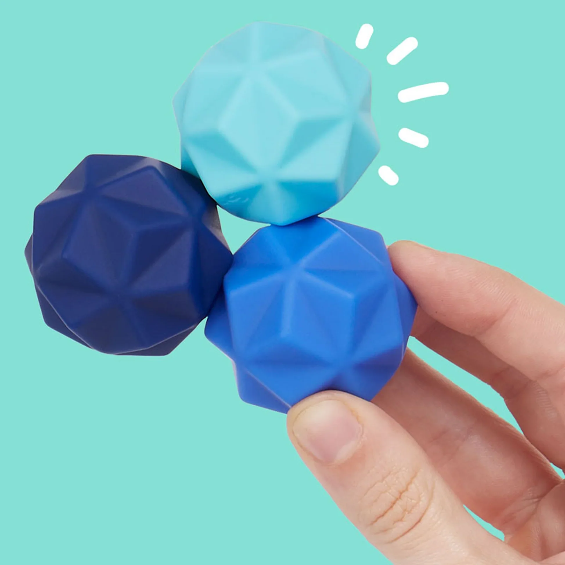 SPEKS - ODDS SOFT SILICONE FIDGET MAGNETS PEAKS - Image 4
