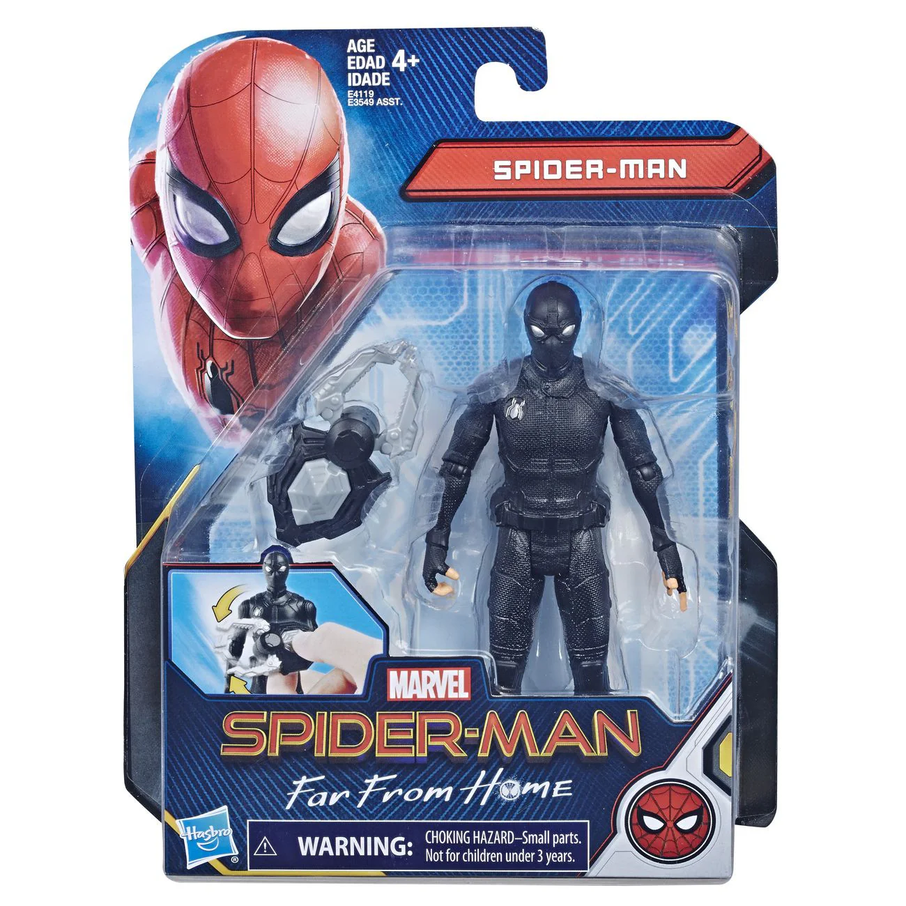 SPIDERMAN 6IN1 FIGURE ASSORTMENT SPIDERMAN BLACK