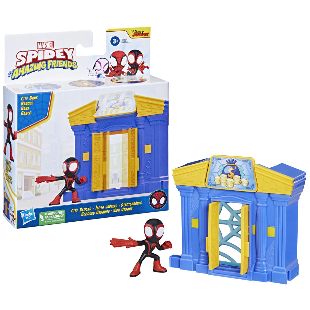 SPIDEY AMAZING FRIENDS - CITY BUILDING - BANK - Image 3