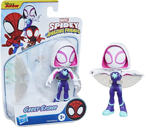 SPIDEY AMAZING FRIENDS HERO FIGURE GHOST SPIDER