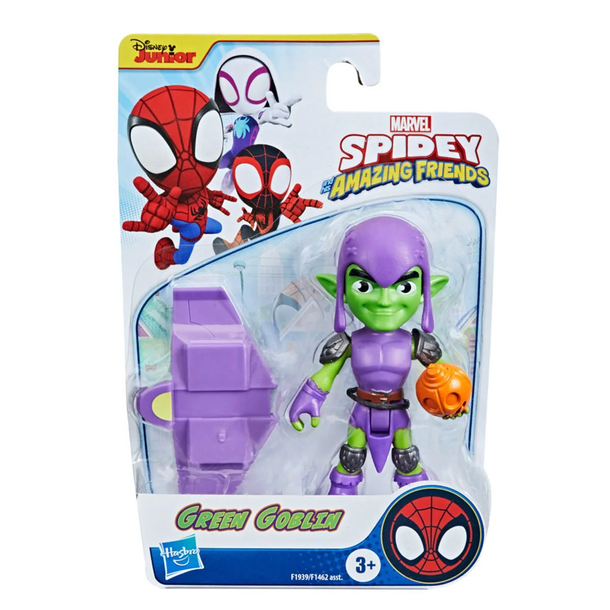 SPIDEY AMAZING FRIENDS HERO FIGURE GREEN GOBLIN