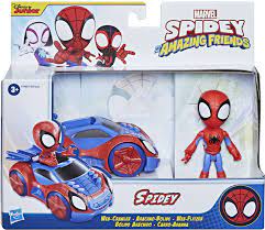 SPIDEY AMAZING FRIENDS HERO FIGURE SET - SPIDEY