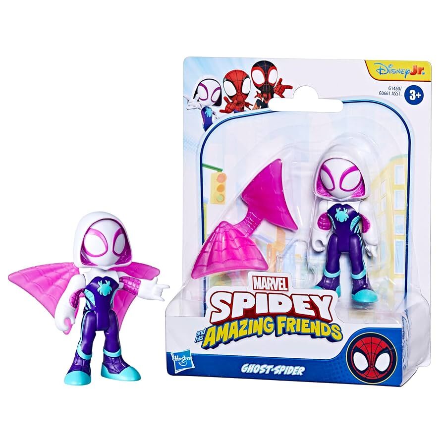 SPIDEY AND FRIENDS - GHOST-SPIDER 3INCH FIGURINE - Image 2