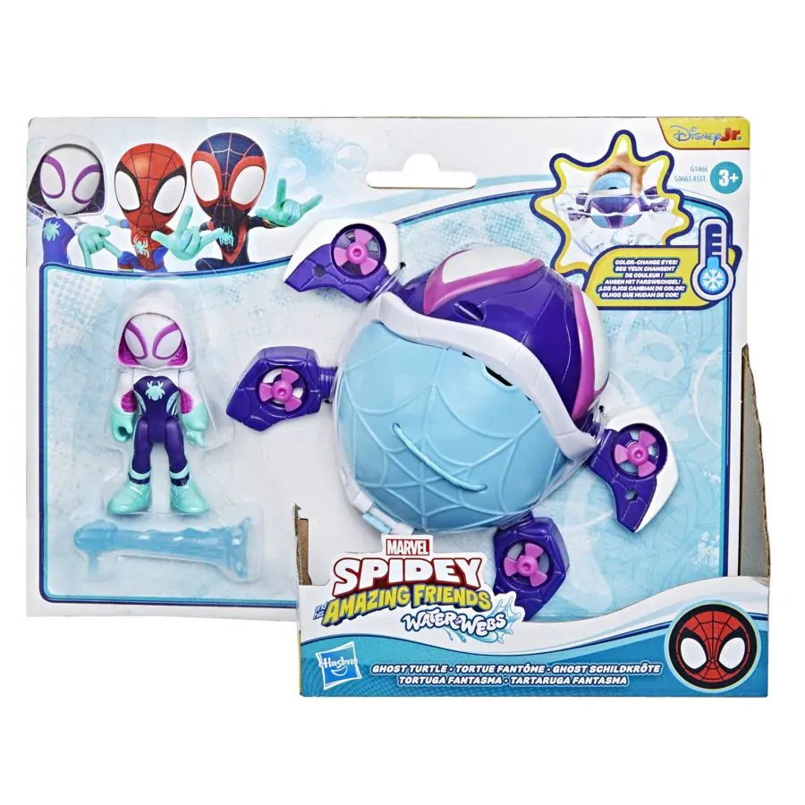 SPIDEY AND FRIENDS - WATER WEBS GHOST TURTLE VEHICLE