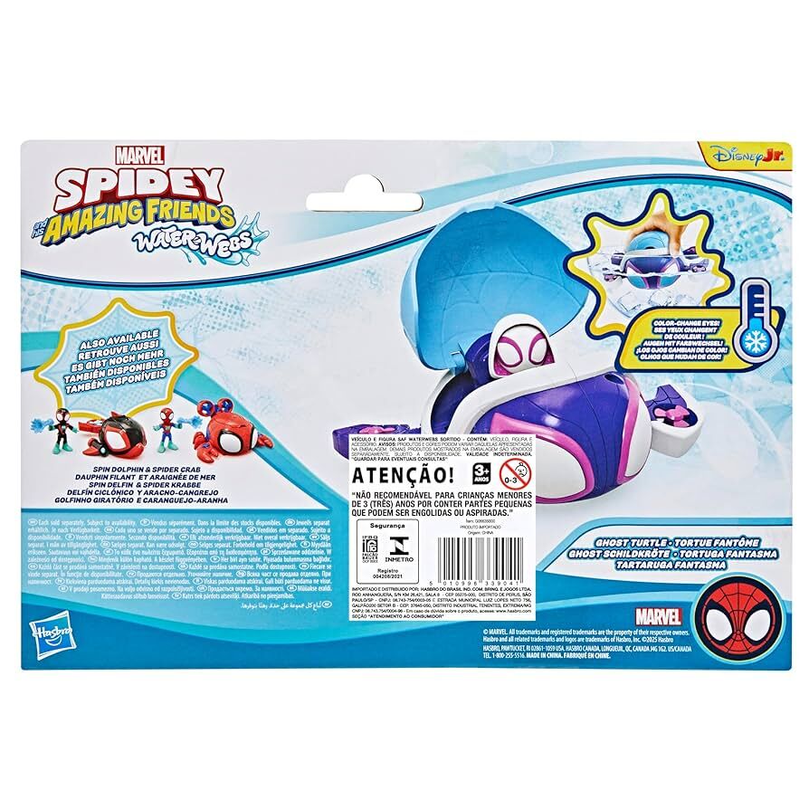 SPIDEY AND FRIENDS - WATER WEBS GHOST TURTLE VEHICLE - Image 3