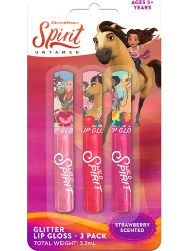 SPIRIT GLITTER LIP GLOSS 3PK