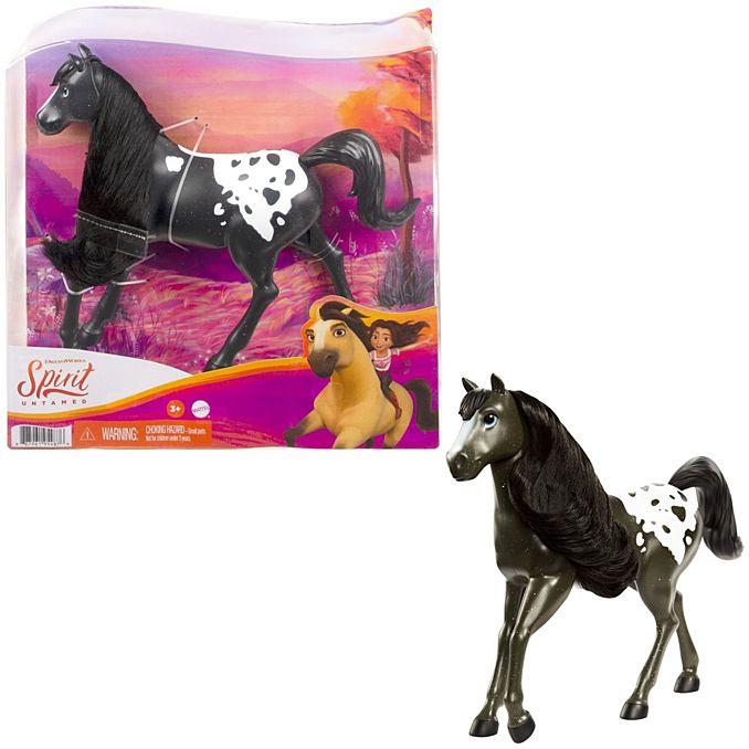 Spirit Untamed Black Pinto Herd Horse Figure - Image 2