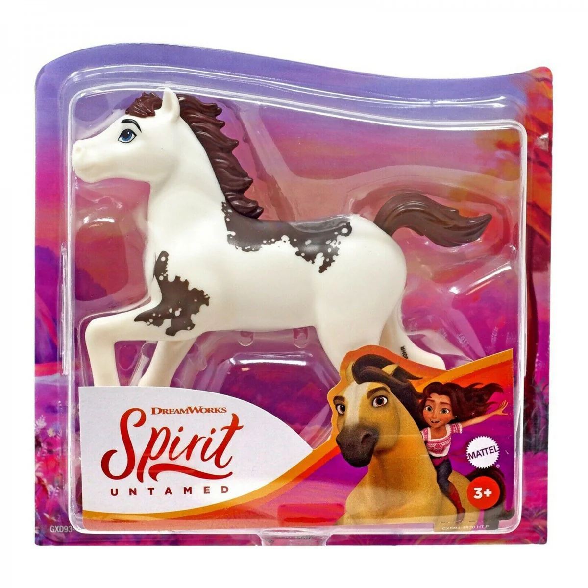 SPIRIT UNTAMED FOAL - WHITE & BROWN