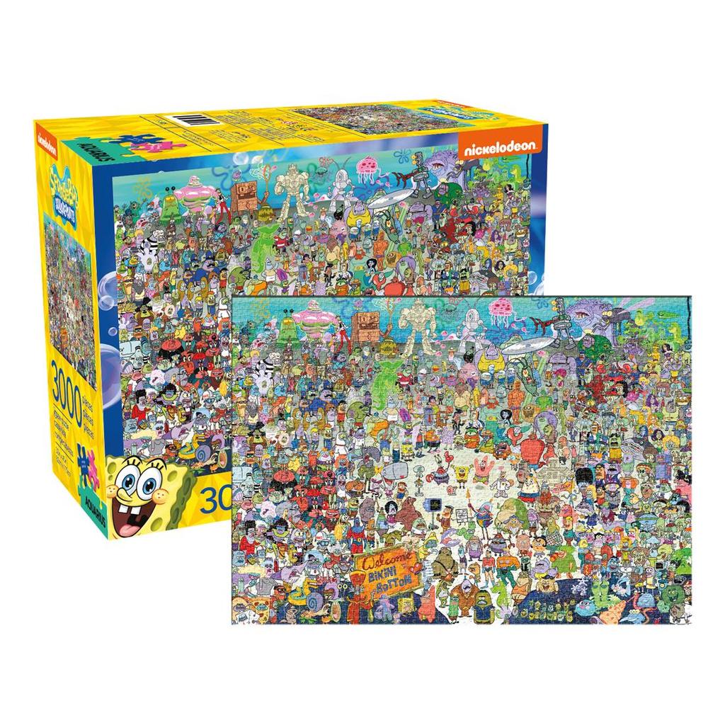 SPONGEBOB SQUAREPANTS 3000 PC PUZZLE
