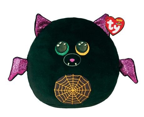 SQUISH A BOO EERIE BAT BLACK - 10 INCH