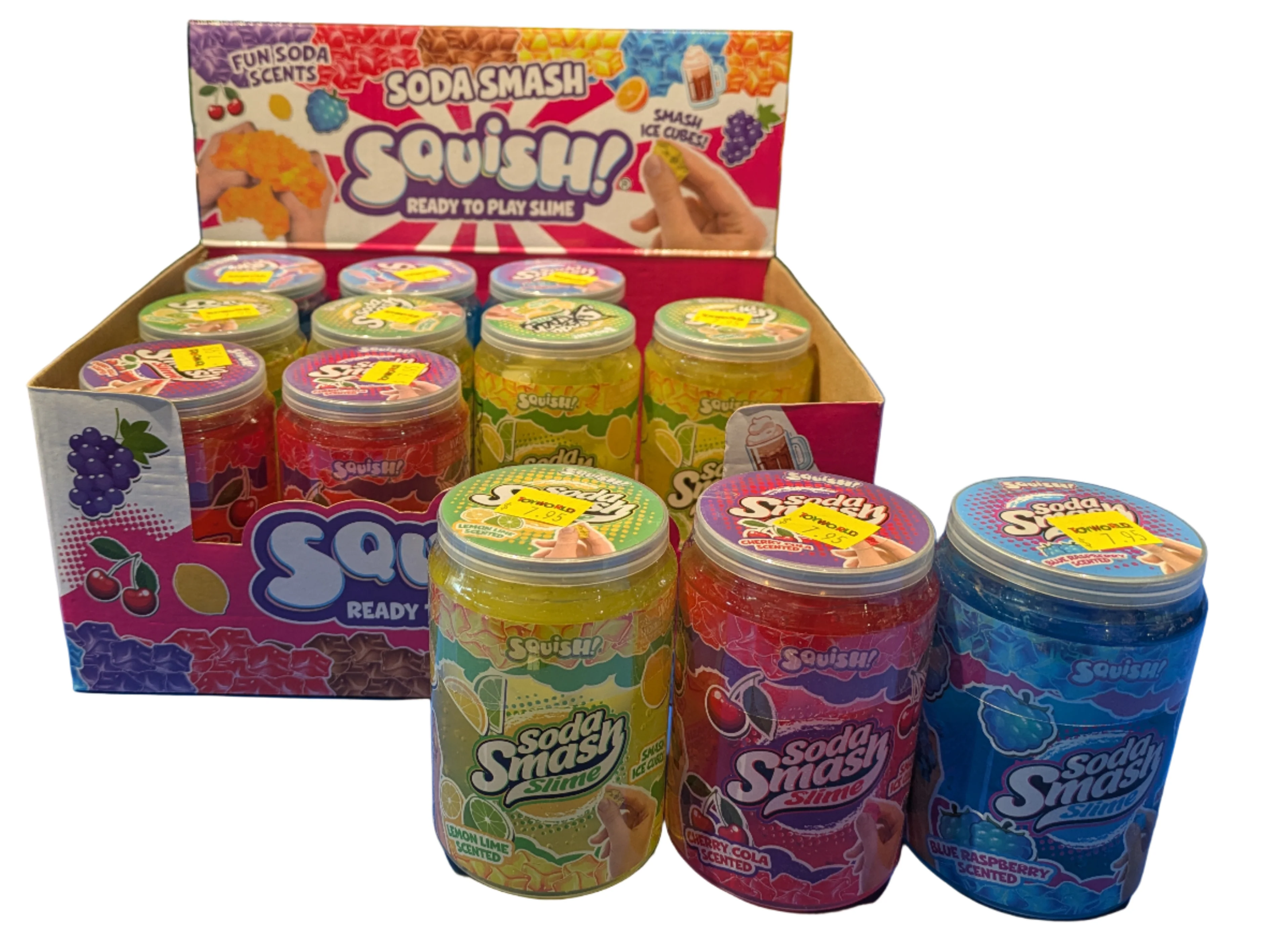 SQUISH READY TO PLAY SLIME - SODA SMASH ASSORTMENT