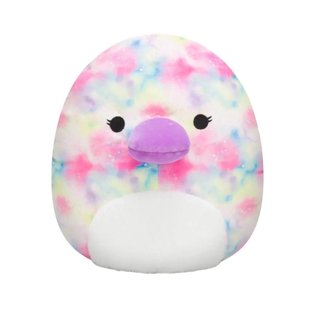 SQUISHMALLOW 16" RAINBOW WATERCOLOUR PLATYPUS