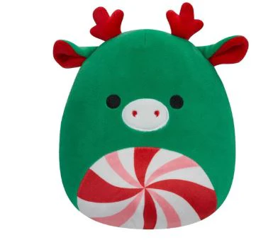 SQUISHMALLOWS - 5 INCH PLUSH CHRISTMAS ZUMIR THE PEPPERMINT MOOSE