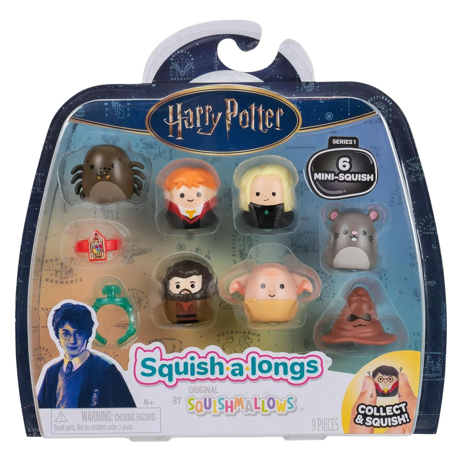 SQUISHMALLOW SQUISH A LONGS HARRY POTTER SERIES 1 - SORTING HAT