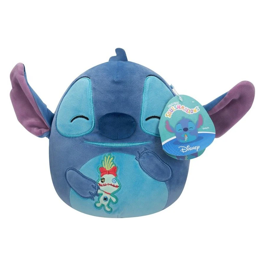 SQUISHMALLOWS 10 INCH - DISNEY STITCH WITH SCRUMP