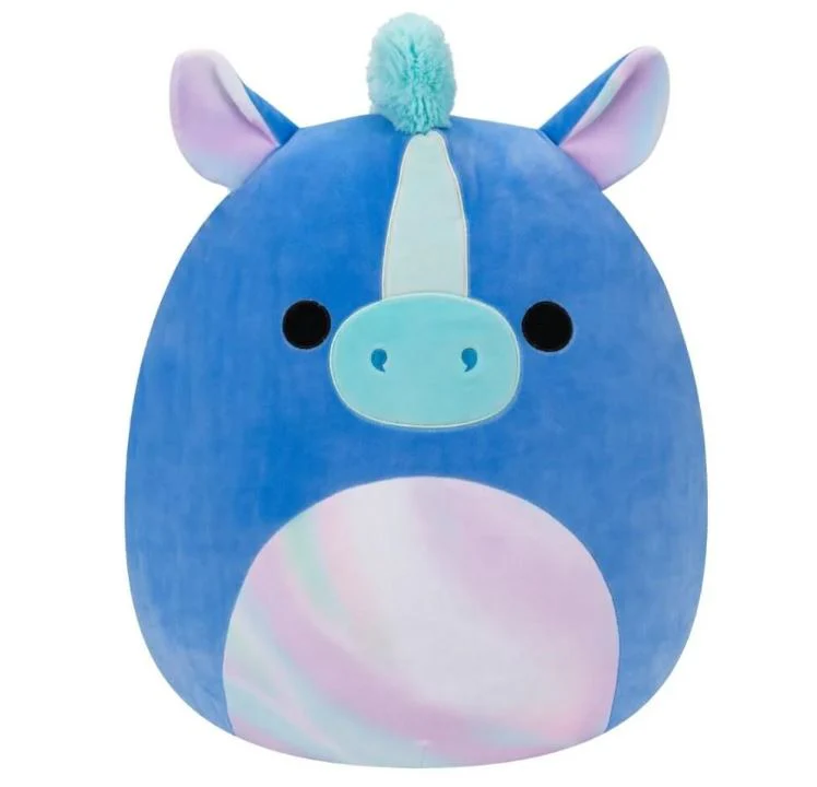 SQUISHMALLOWS - 12 INCH PLUSH - ROMANO THE HIPPOCAMPUS
